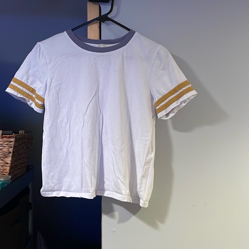 White long crop size small